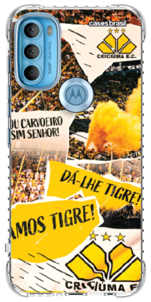 Capinha para Celular Criciúma Estampa Oficial 07
