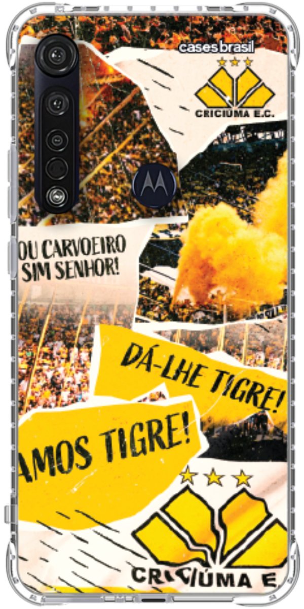 Capinha para Celular Criciúma Estampa Oficial 07
