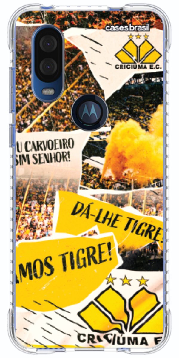 Capinha para Celular Criciúma Estampa Oficial 07