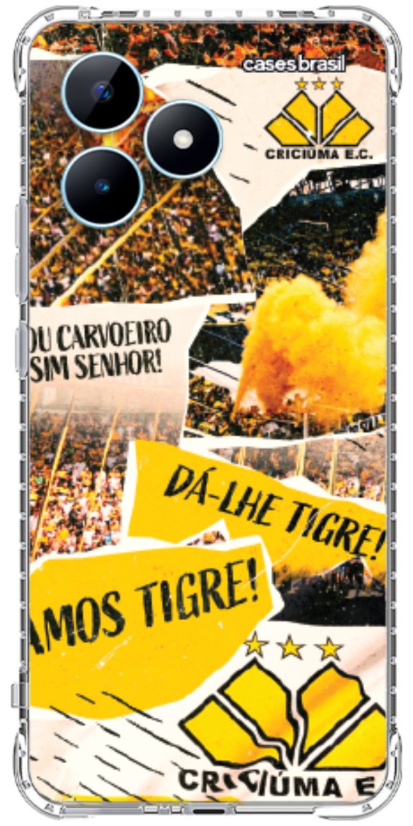 Capinha para Celular Criciúma Estampa Oficial 07