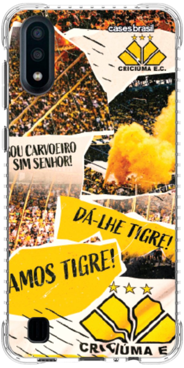 Capinha para Celular Criciúma Estampa Oficial 07