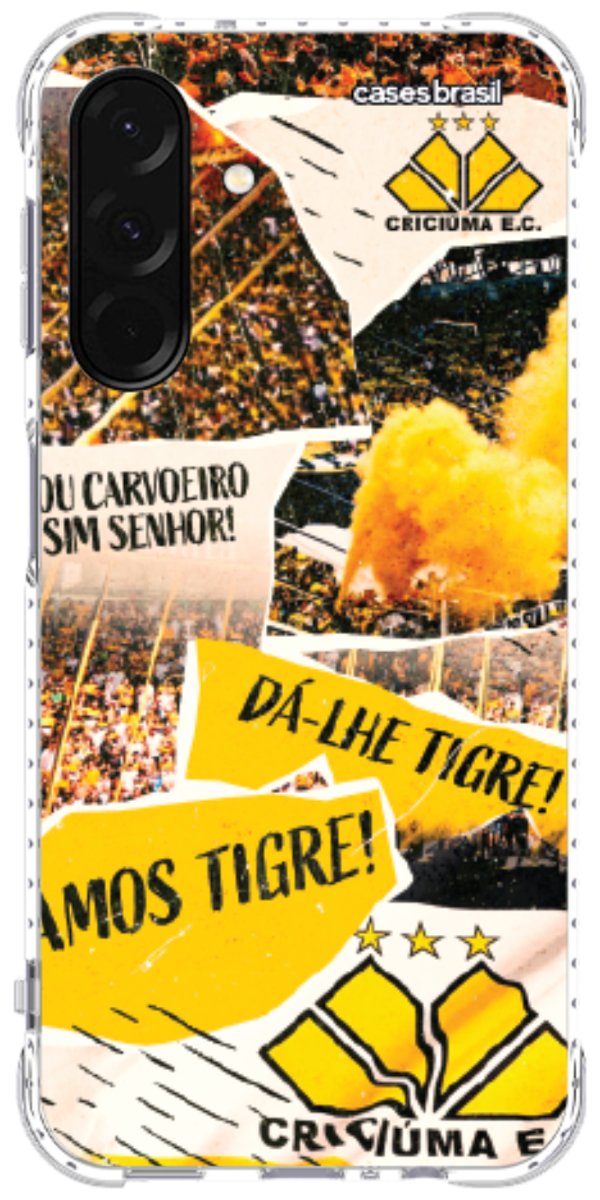 Capinha para Celular Criciúma Estampa Oficial 07