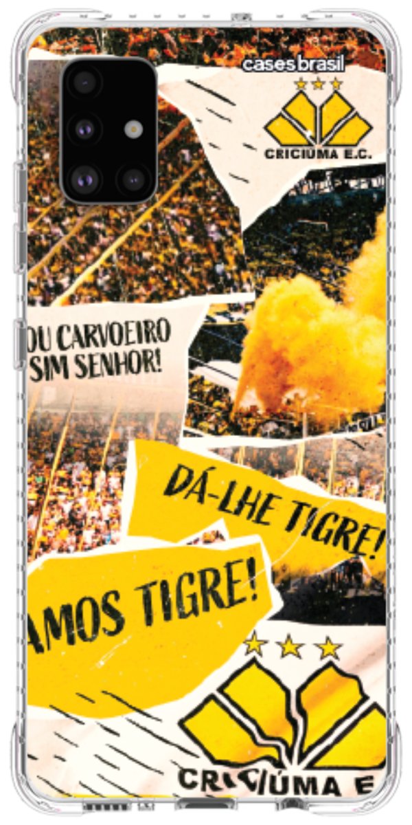 Capinha para Celular Criciúma Estampa Oficial 07