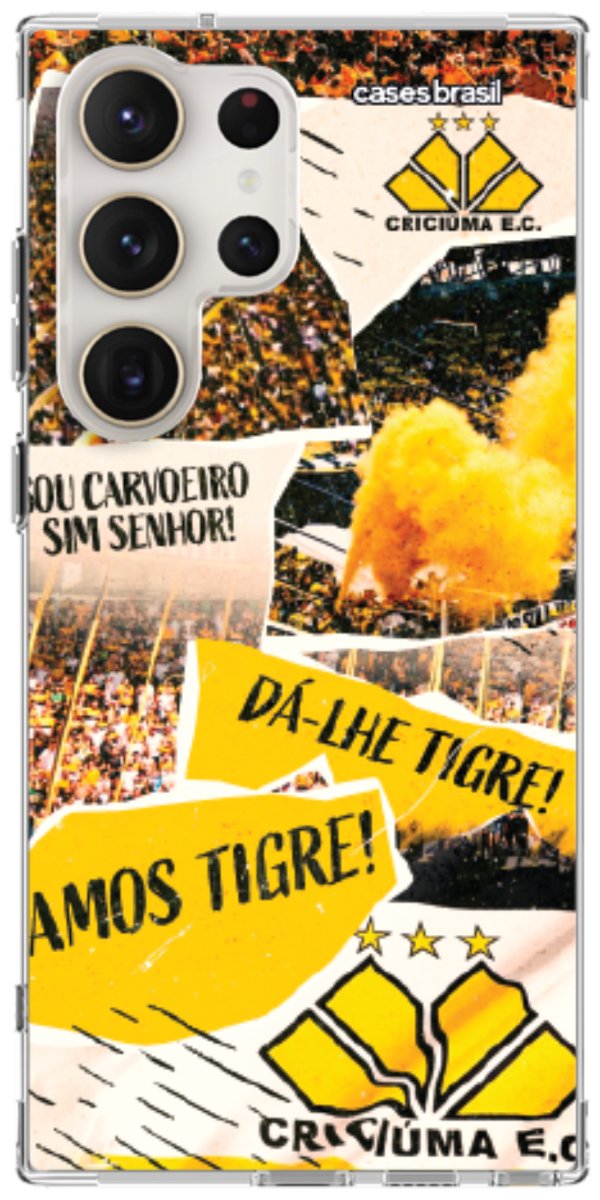 Capinha para Celular Criciúma Estampa Oficial 07
