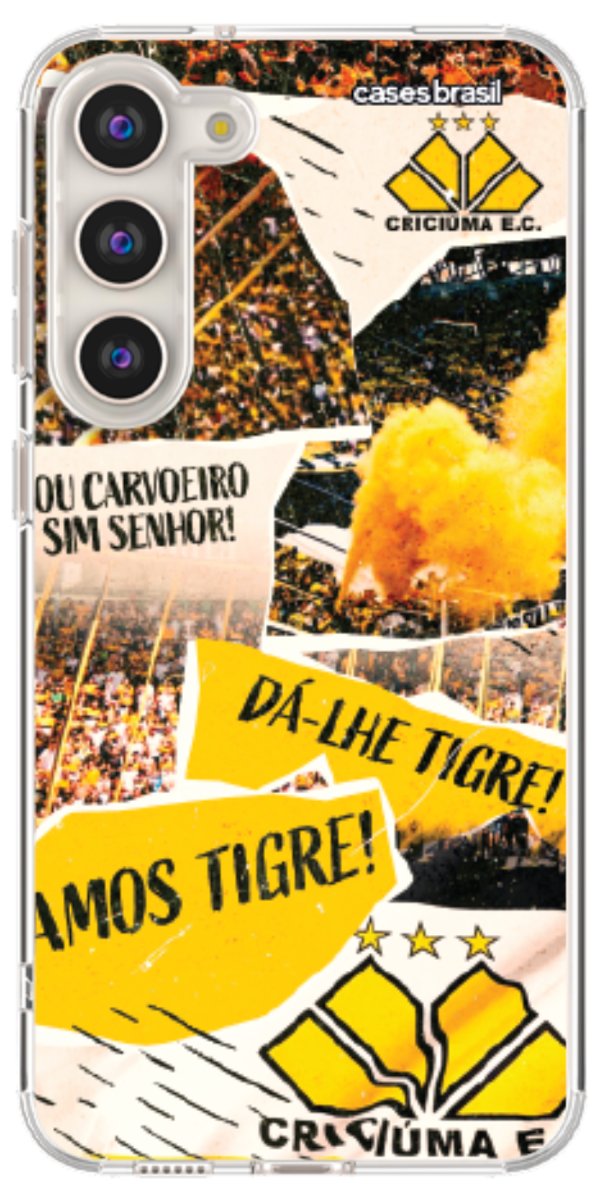 Capinha para Celular Criciúma Estampa Oficial 07