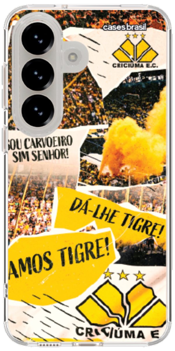 Capinha para Celular Criciúma Estampa Oficial 07