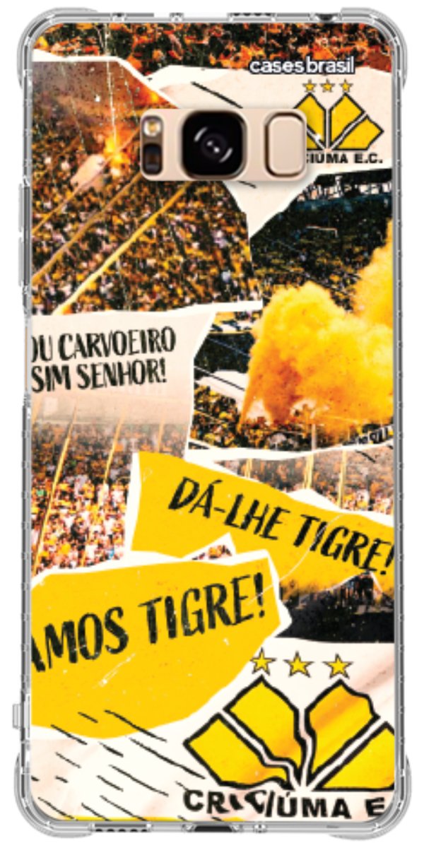 Capinha para Celular Criciúma Estampa Oficial 07