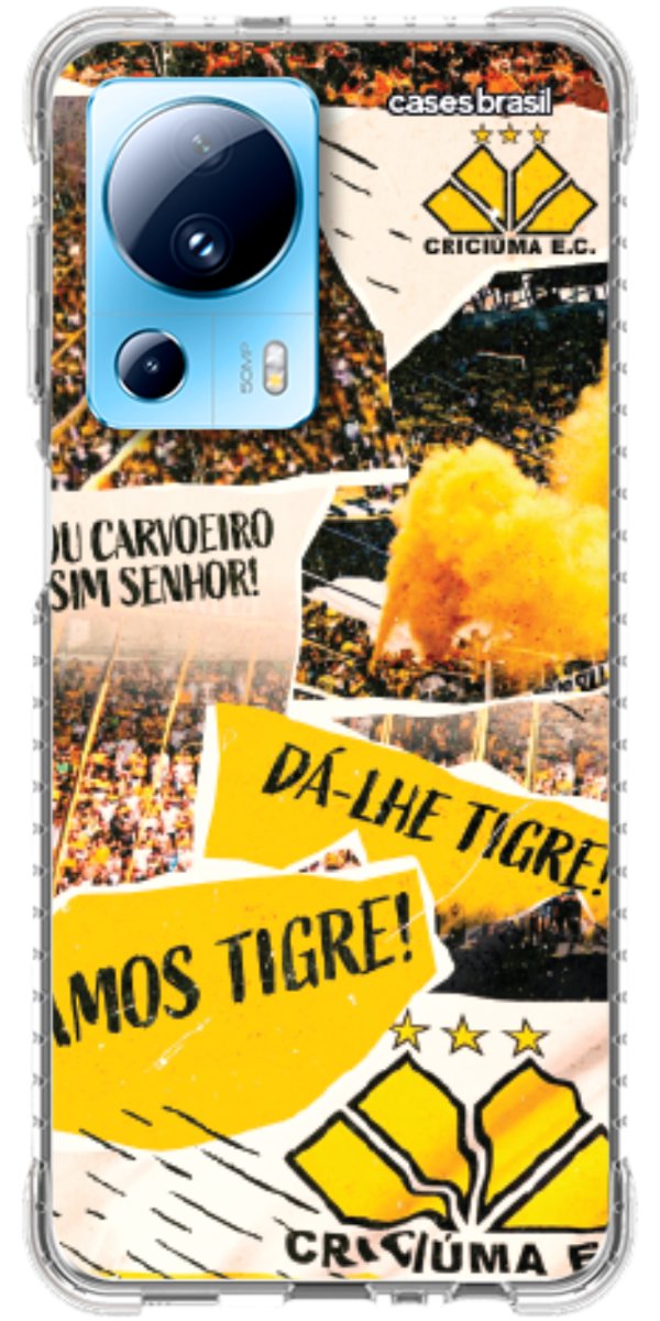 Capinha para Celular Criciúma Estampa Oficial 07