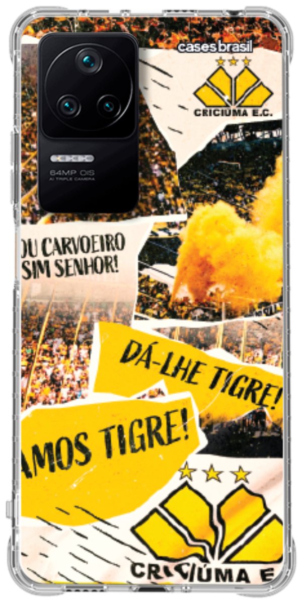 Capinha para Celular Criciúma Estampa Oficial 07