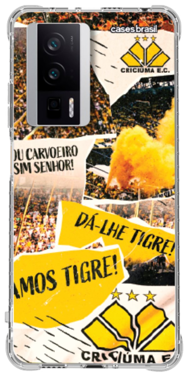 Capinha para Celular Criciúma Estampa Oficial 07