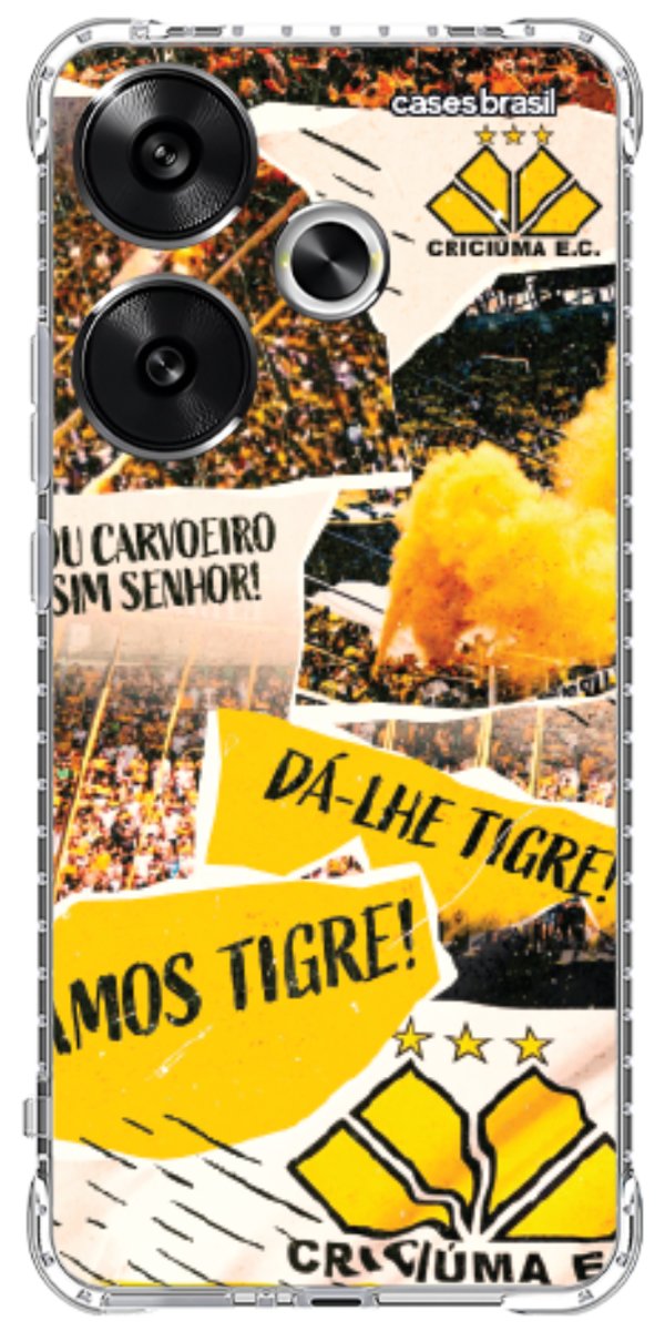 Capinha para Celular Criciúma Estampa Oficial 07