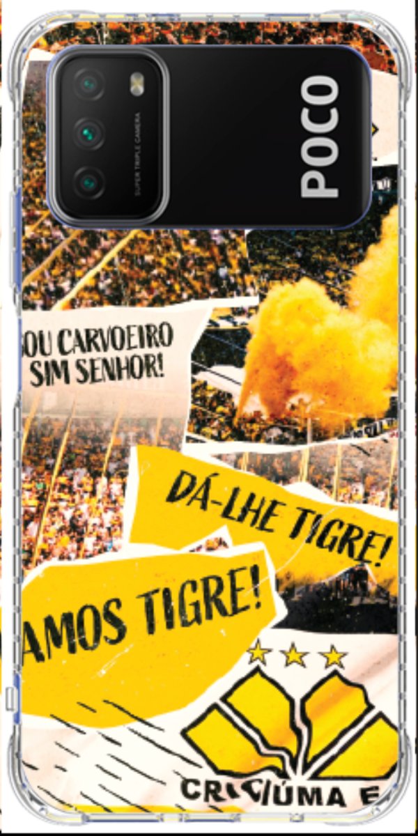 Capinha para Celular Criciúma Estampa Oficial 07