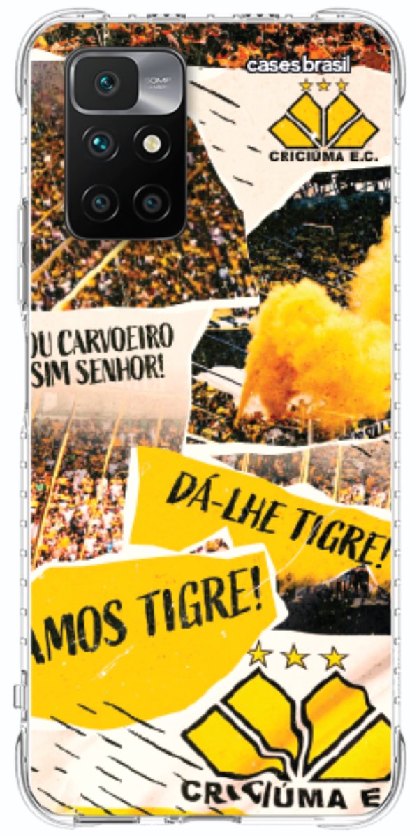 Capinha para Celular Criciúma Estampa Oficial 07