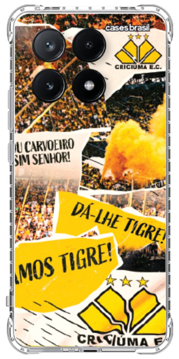 Capinha para Celular Criciúma Estampa Oficial 07