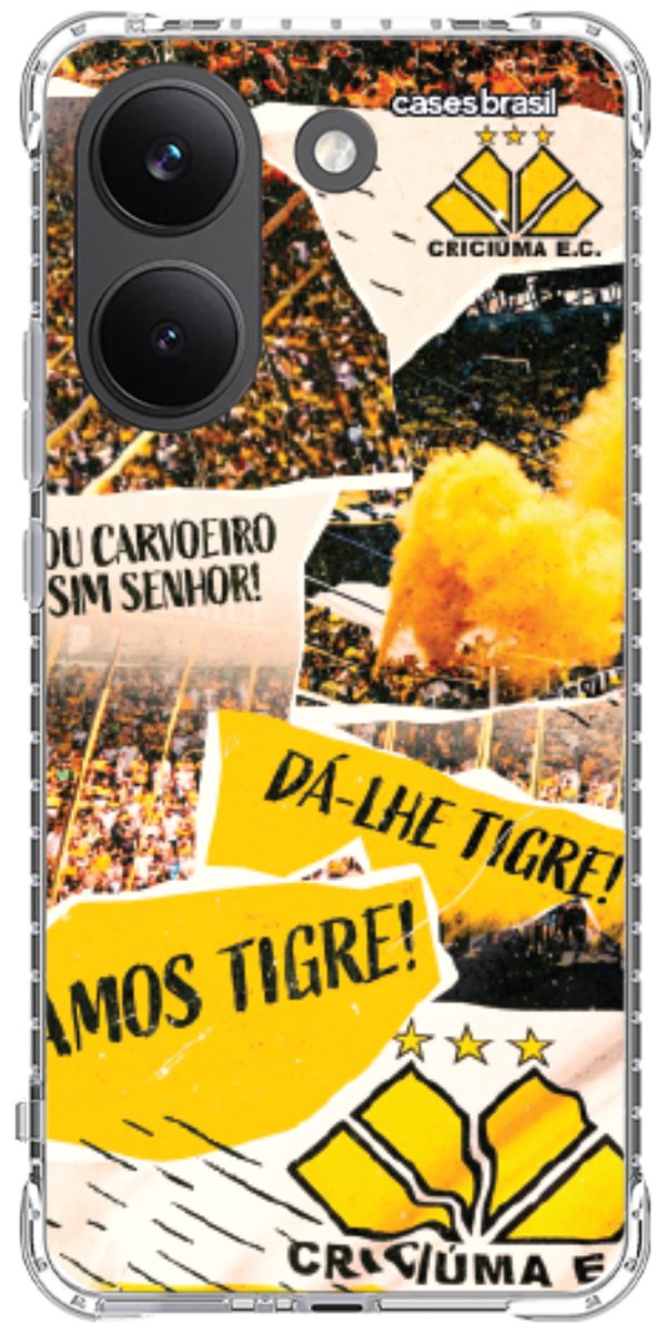 Capinha para Celular Criciúma Estampa Oficial 07
