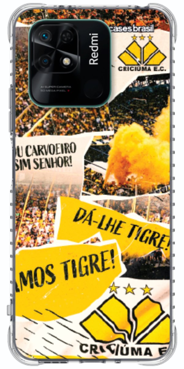 Capinha para Celular Criciúma Estampa Oficial 07