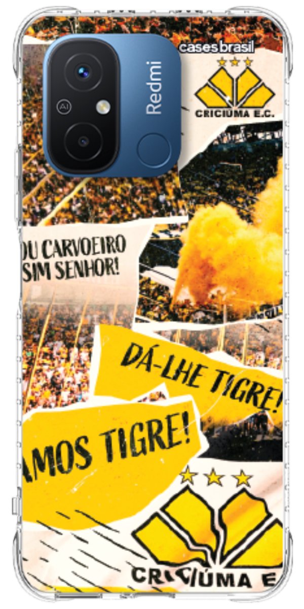 Capinha para Celular Criciúma Estampa Oficial 07