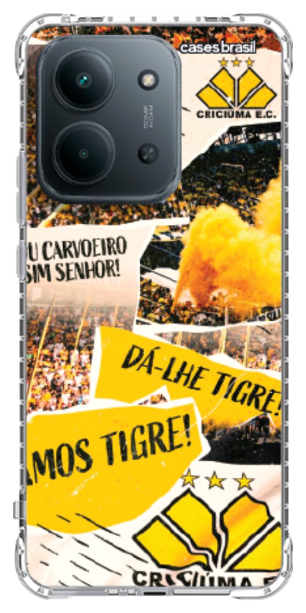 Capinha para Celular Criciúma Estampa Oficial 07