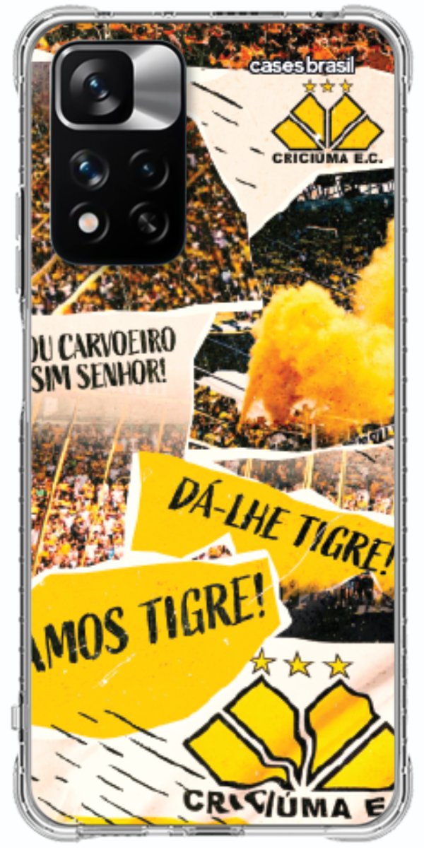 Capinha para Celular Criciúma Estampa Oficial 07