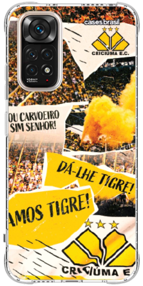 Capinha para Celular Criciúma Estampa Oficial 07