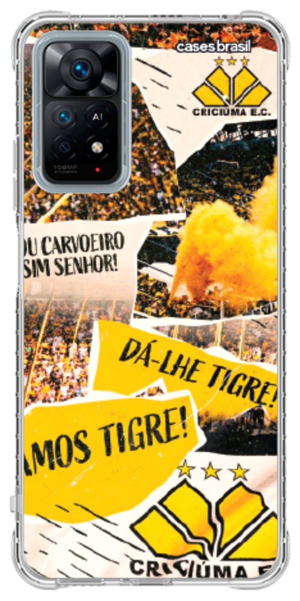 Capinha para Celular Criciúma Estampa Oficial 07