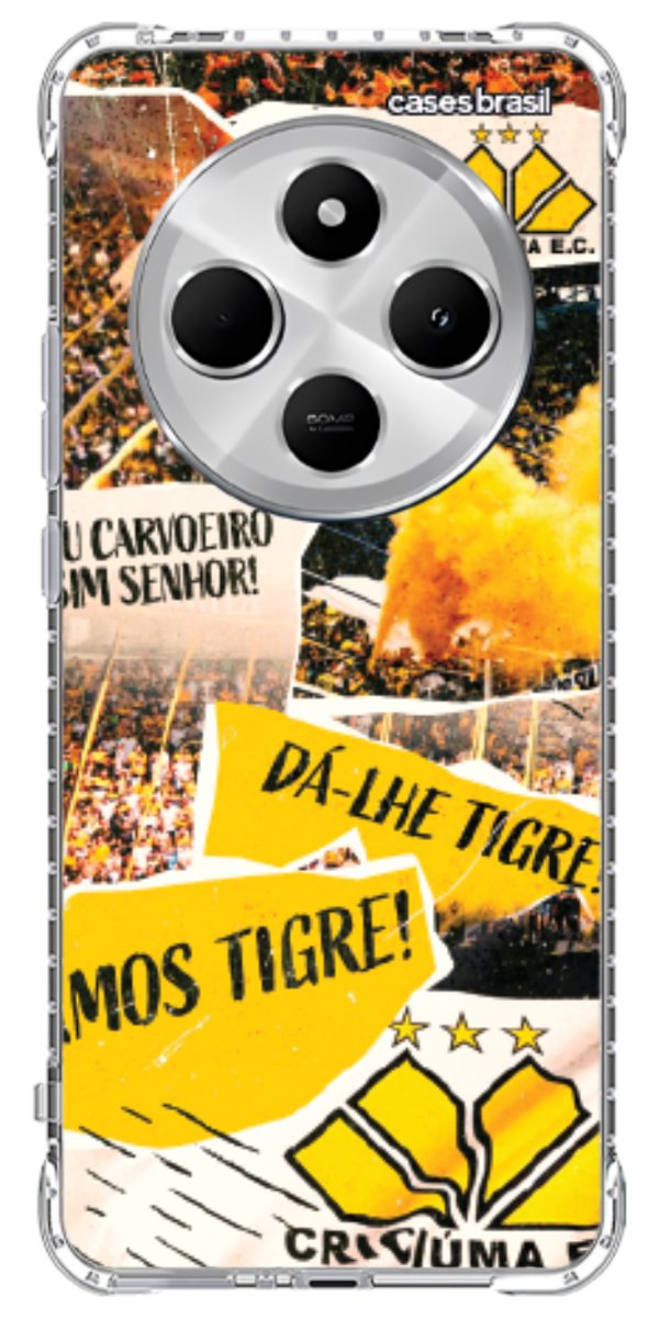 Capinha para Celular Criciúma Estampa Oficial 07