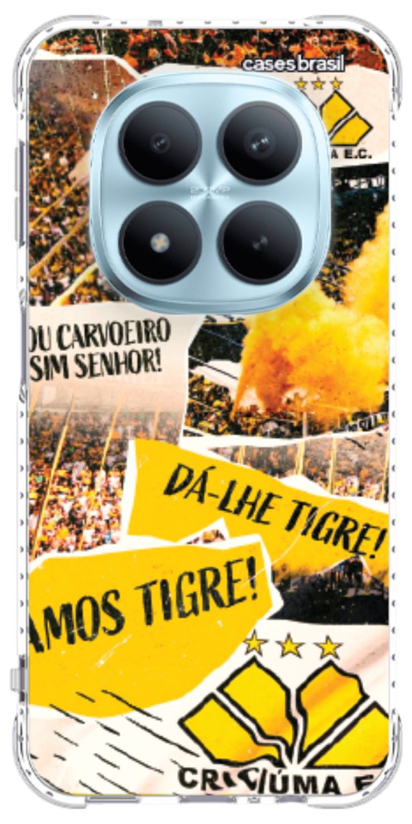 Capinha para Celular Criciúma Estampa Oficial 07