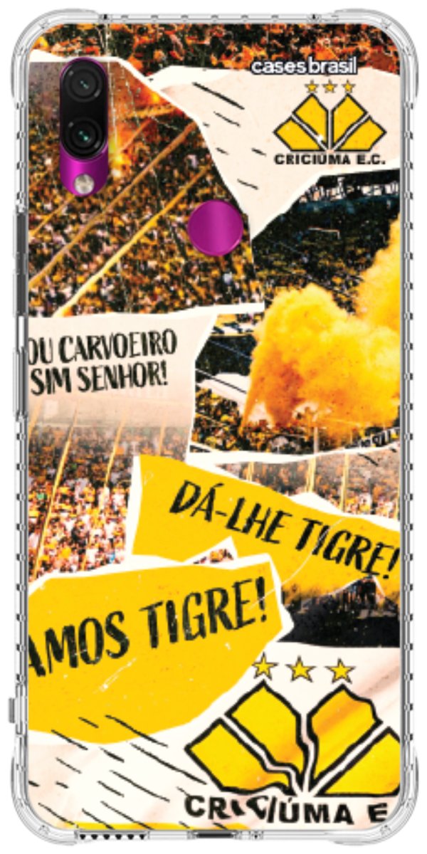 Capinha para Celular Criciúma Estampa Oficial 07