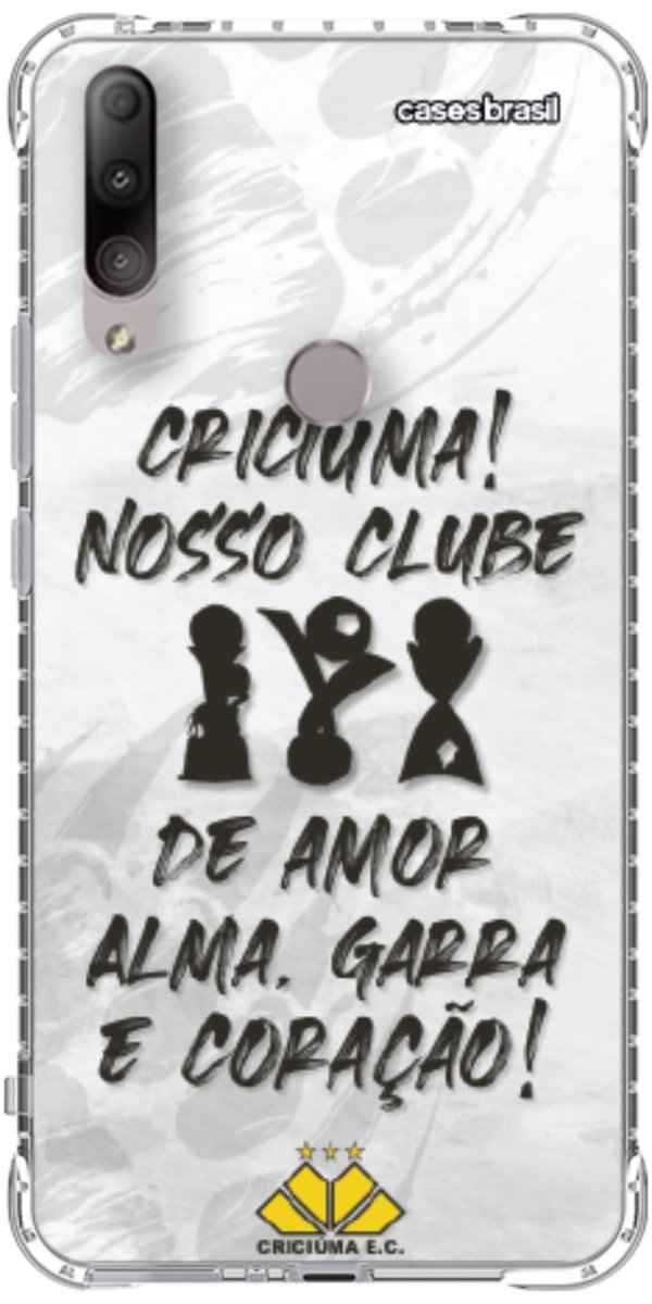 Capinha para Celular Crciúma Estampa Oficial 09