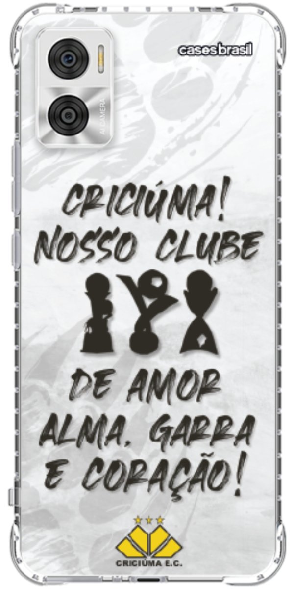 Capinha para Celular Crciúma Estampa Oficial 09