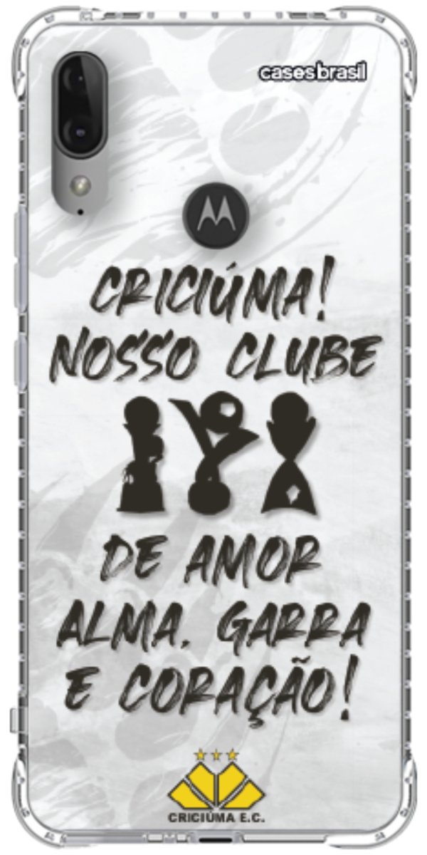Capinha para Celular Crciúma Estampa Oficial 09