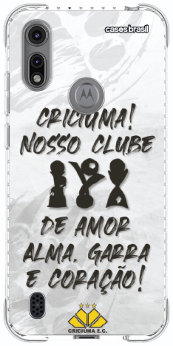 Capinha para Celular Crciúma Estampa Oficial 09