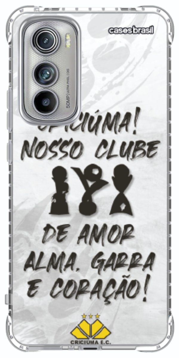 Capinha para Celular Crciúma Estampa Oficial 09