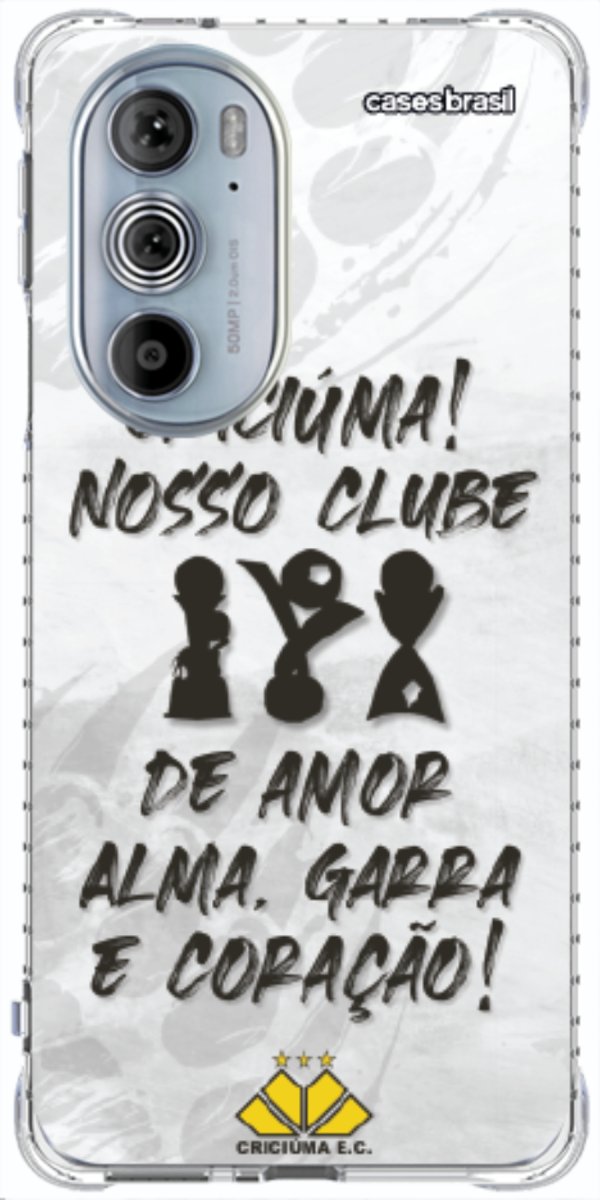 Capinha para Celular Crciúma Estampa Oficial 09