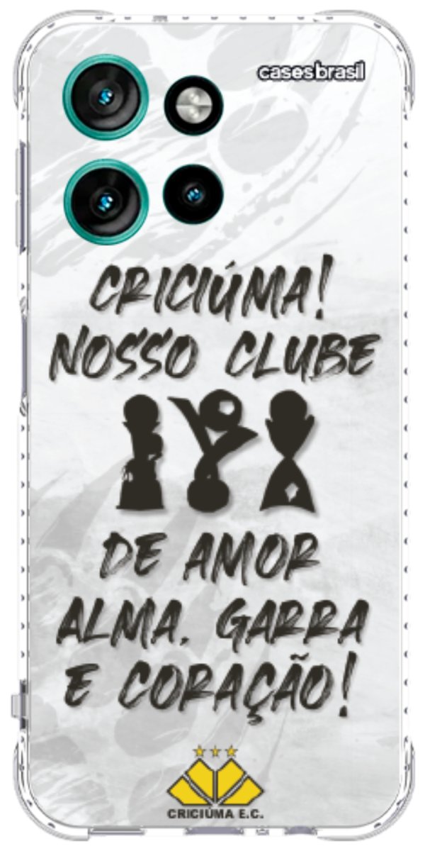 Capinha para Celular Crciúma Estampa Oficial 09