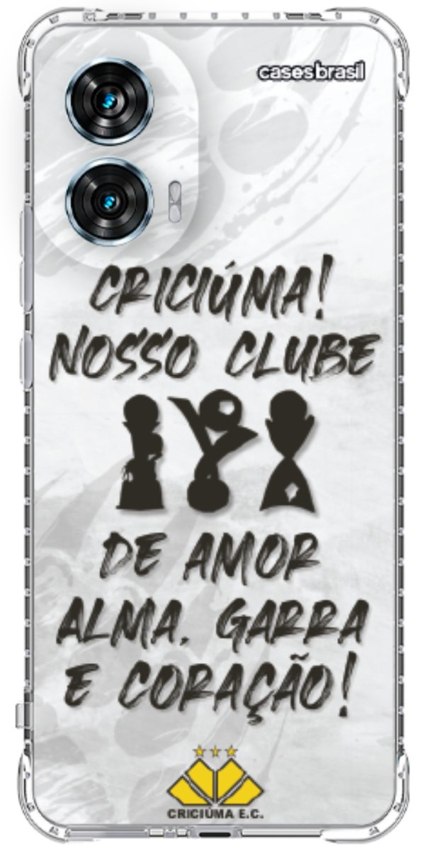 Capinha para Celular Crciúma Estampa Oficial 09