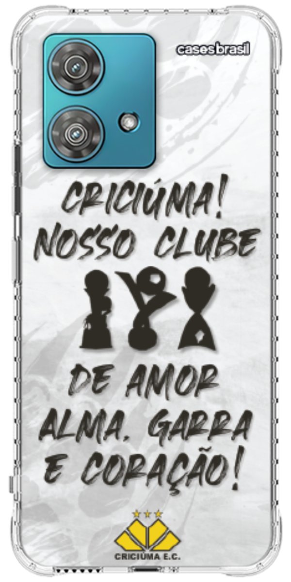 Capinha para Celular Crciúma Estampa Oficial 09