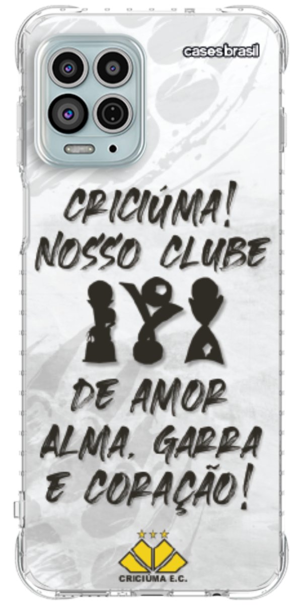 Capinha para Celular Crciúma Estampa Oficial 09