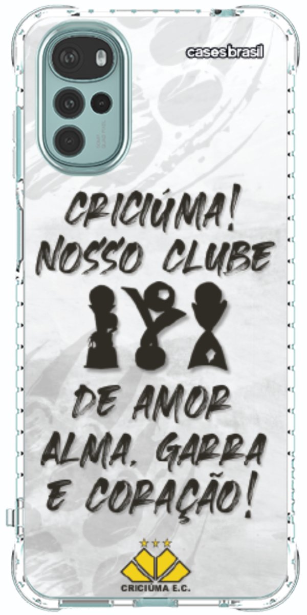 Capinha para Celular Crciúma Estampa Oficial 09