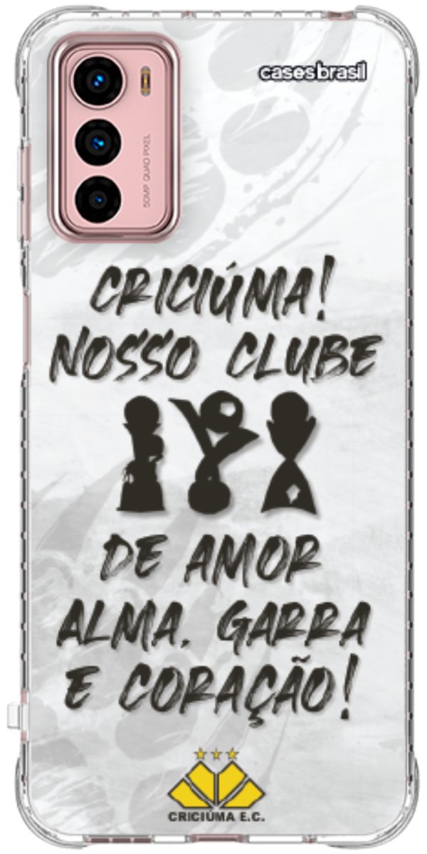 Capinha para Celular Crciúma Estampa Oficial 09