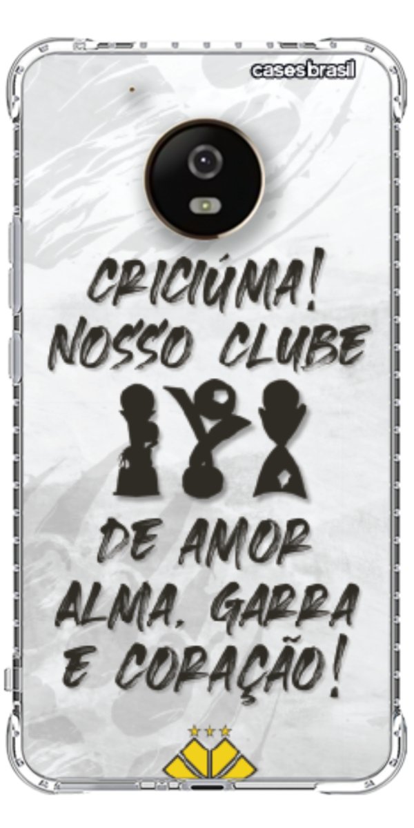 Capinha para Celular Crciúma Estampa Oficial 09