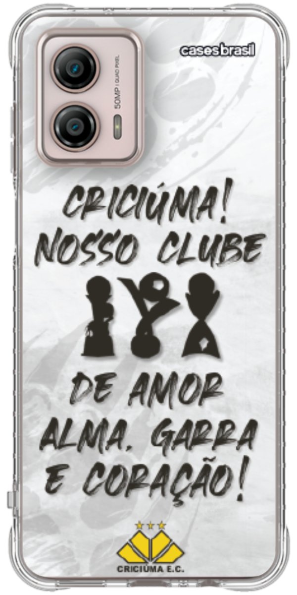 Capinha para Celular Crciúma Estampa Oficial 09