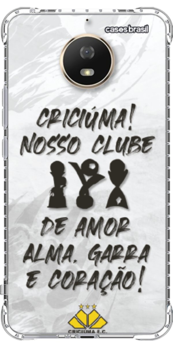 Capinha para Celular Crciúma Estampa Oficial 09