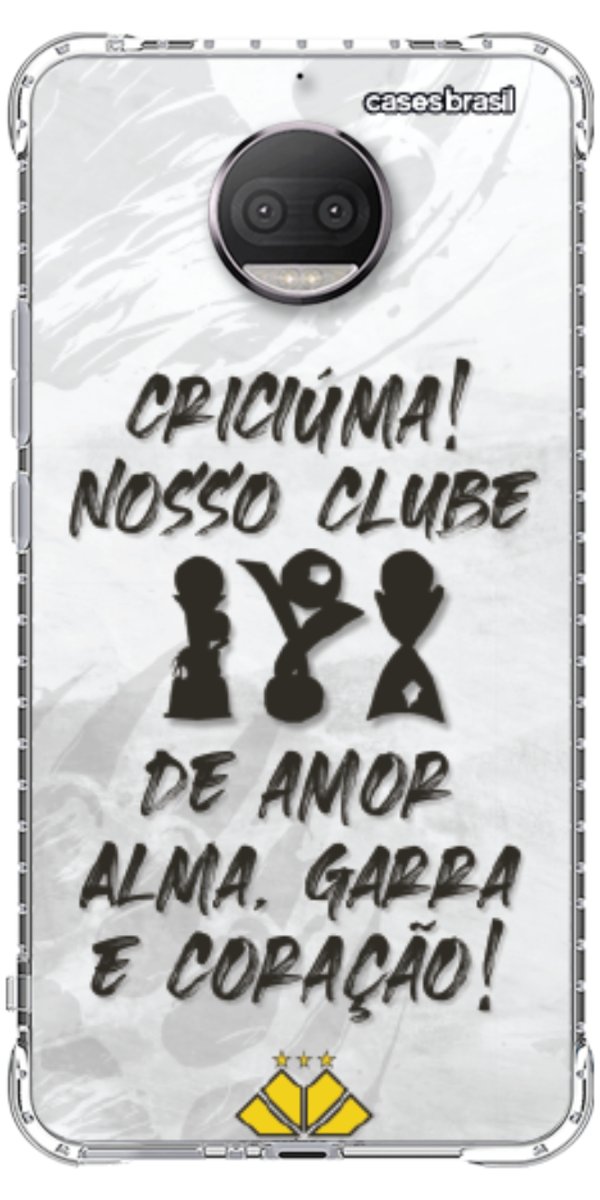 Capinha para Celular Crciúma Estampa Oficial 09