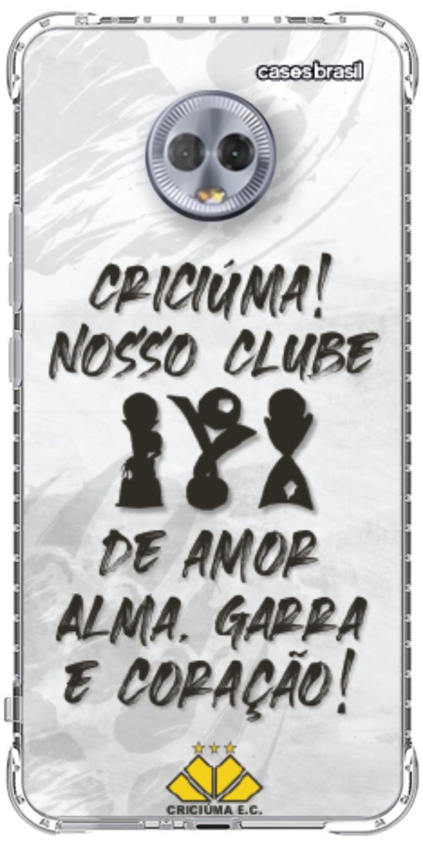 Capinha para Celular Crciúma Estampa Oficial 09