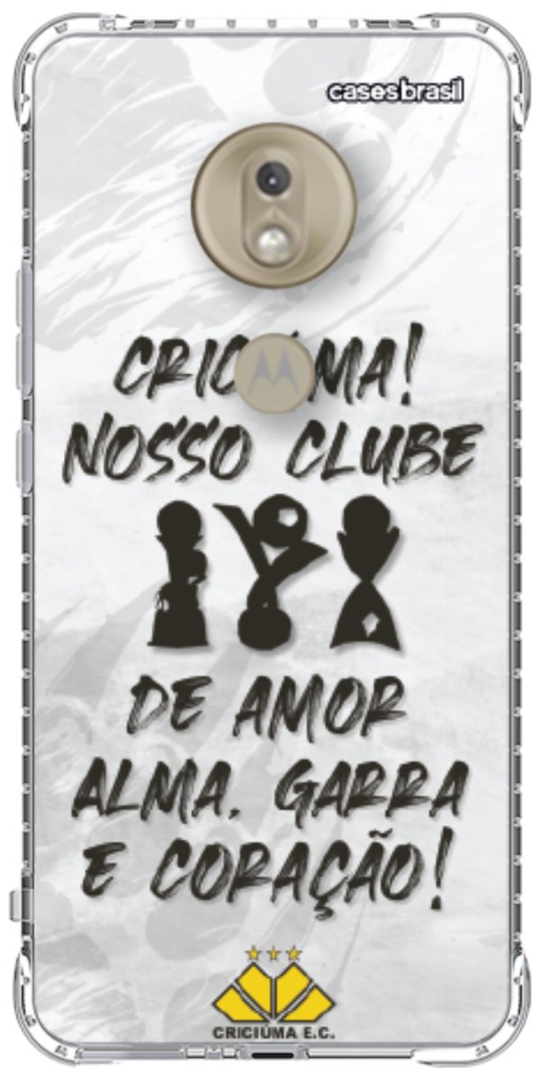 Capinha para Celular Crciúma Estampa Oficial 09