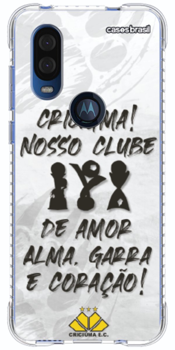 Capinha para Celular Crciúma Estampa Oficial 09