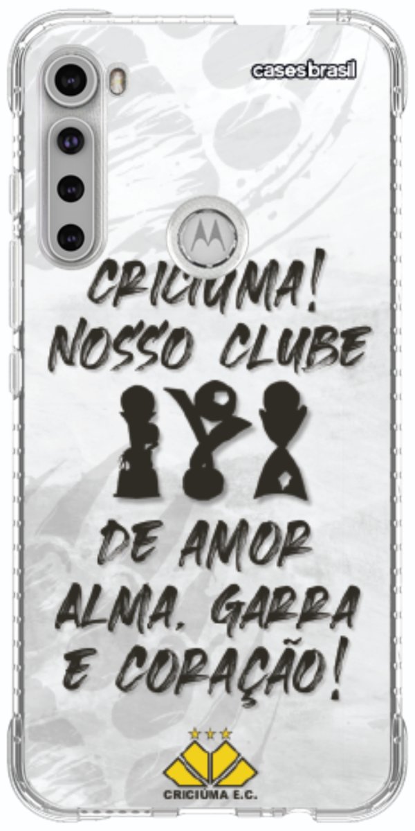Capinha para Celular Crciúma Estampa Oficial 09