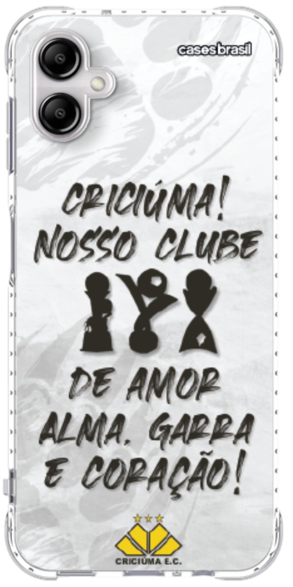 Capinha para Celular Crciúma Estampa Oficial 09