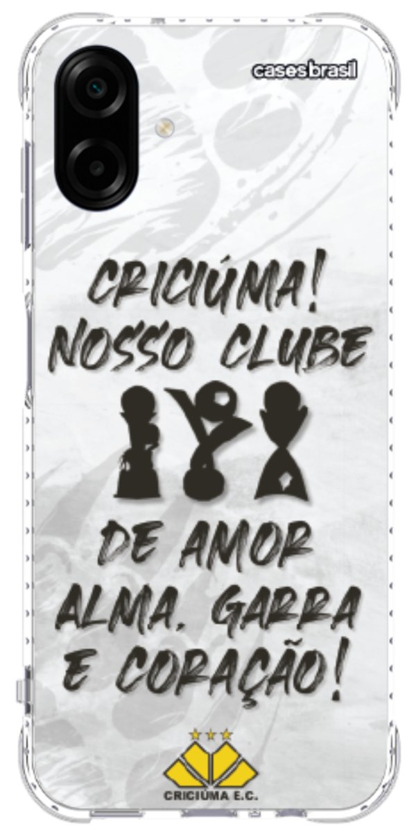 Capinha para Celular Crciúma Estampa Oficial 09